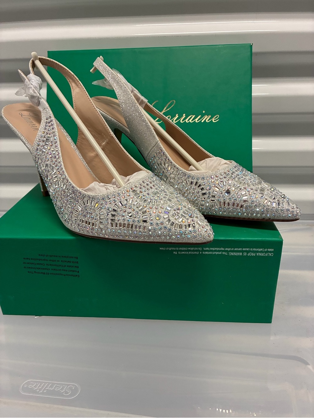 Lauren Lorraine RACHEL  in Silver Size 9.5